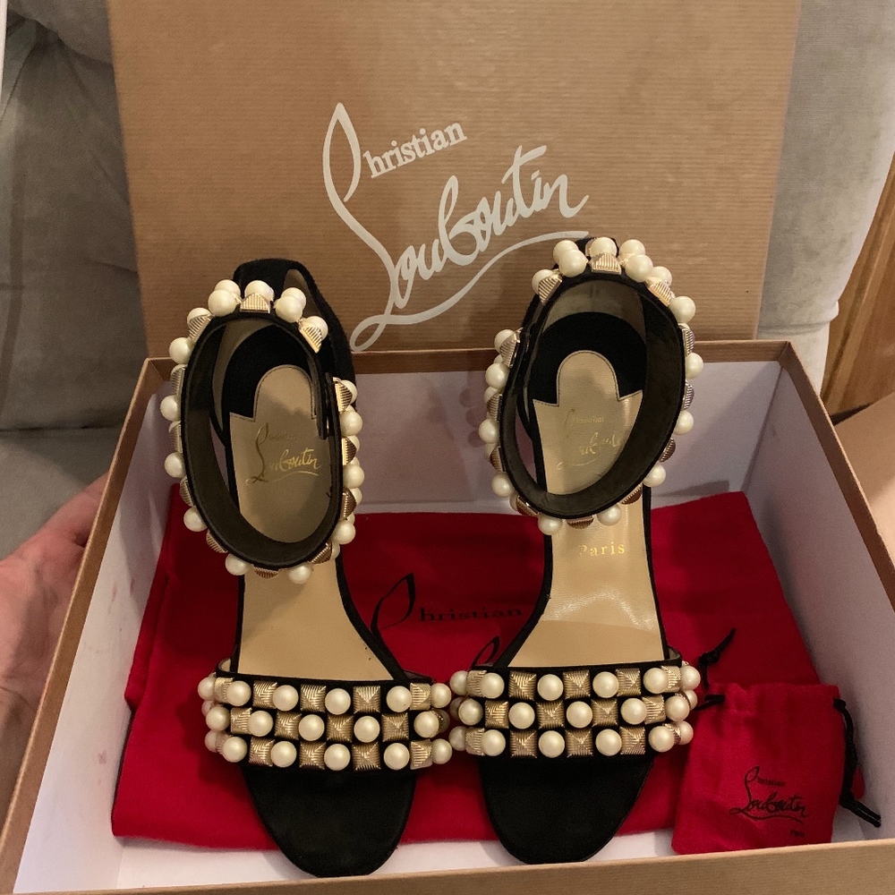 Christian Louboutin Tudor Bal 100 Veau Velours